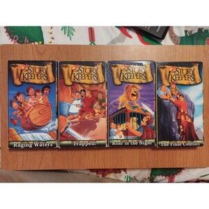 The Story Keepers VHS Lot Of 4 - Christian - Focus on the Family